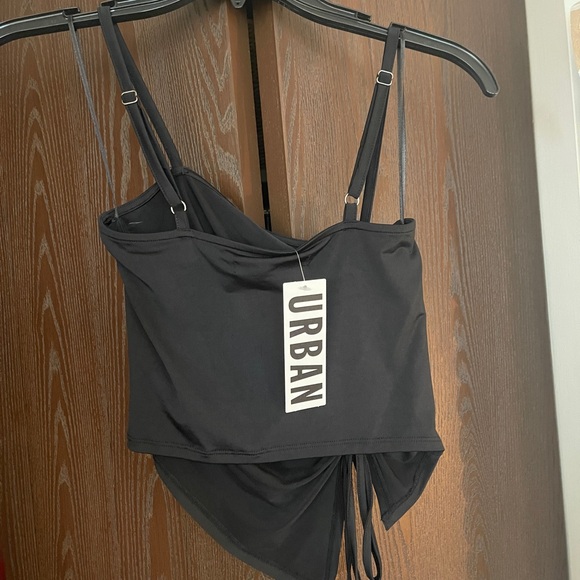 NWT Urban Outfitters Calypso Cinched Asymmetrical Cami - Picture 4 of 5